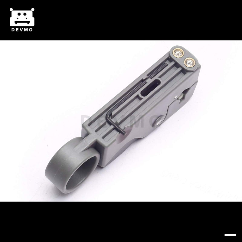 DEVMO Cable Stripper Coaxial Wire Coax Stripping Tool RG6 RG11 RG58 RG59 Universal - Image 3